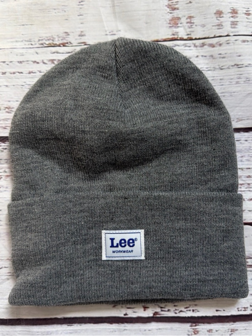 Lee Men’s Gray Knit Beanie - Workwear
